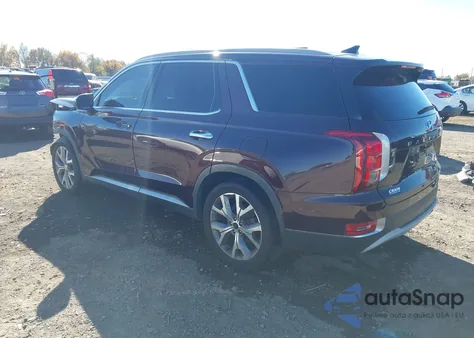 2020 Hyundai Palisade Sel from USA, damaged, VIN KM8R44HE6LU034682